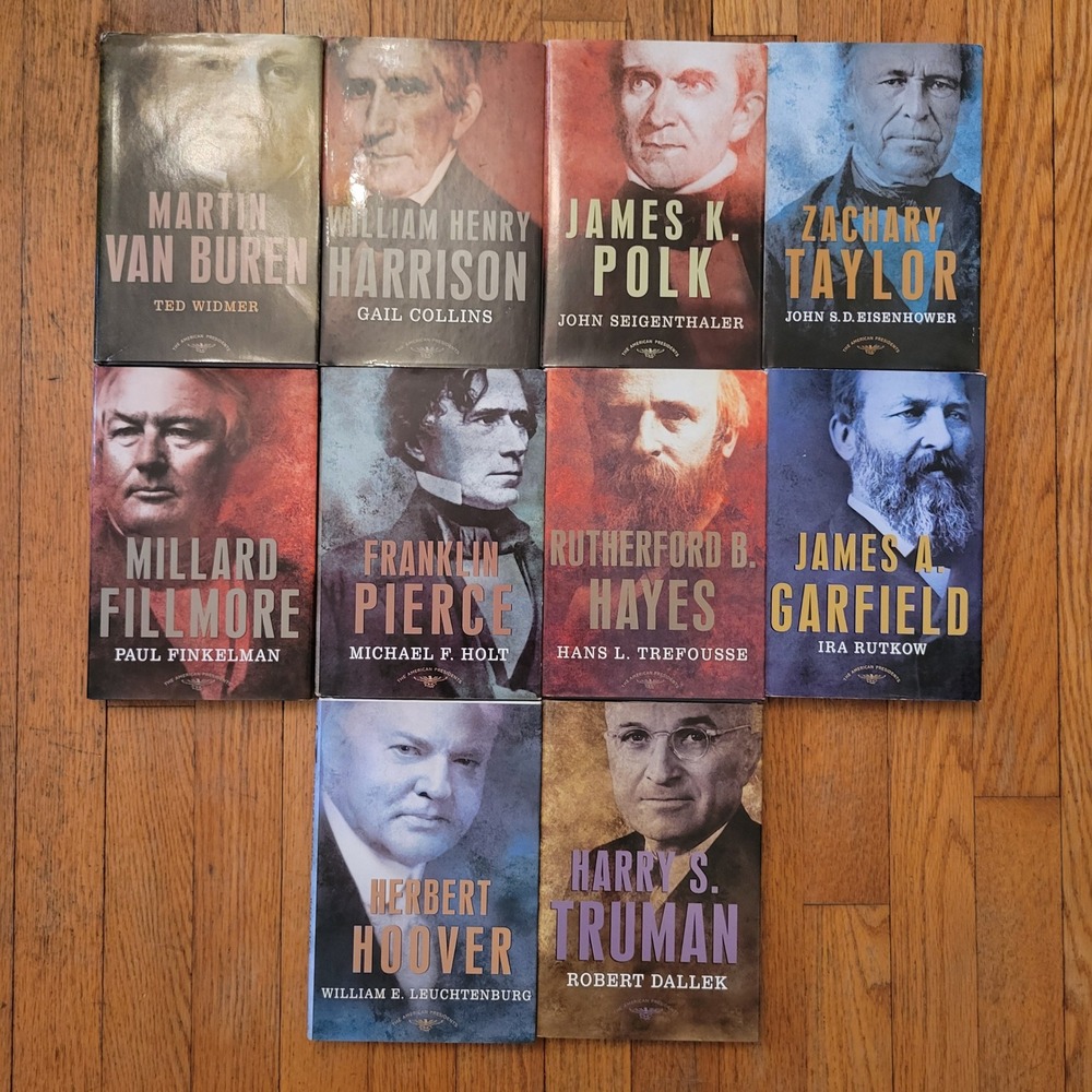 10 Times Books US History Biographies The American Presidents Series Set School